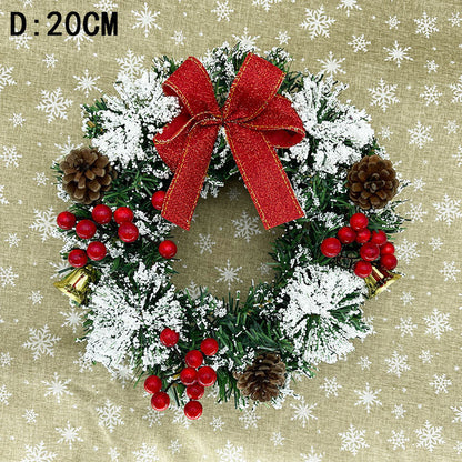 Christmas Festival Wreath - Handmade Decoration