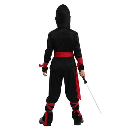 Halloween Skull Ninja Costume for Boys