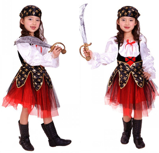 Kids Pirate Costume Set