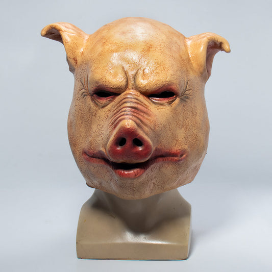 Masque de tête de cochon d'horreur