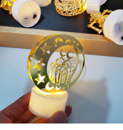 Mini LED Castle Night Lamp