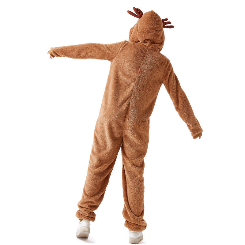 Christmas Elk Holiday Jumpsuit