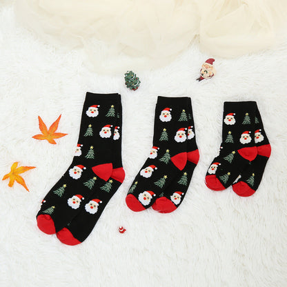 Christmas Jacquard Medium Socks