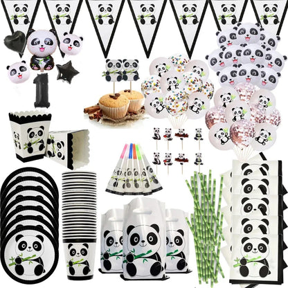 Panda Party Decorations Bundle