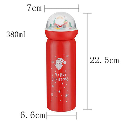 Creative Christmas Stainless Steel Water Bottle