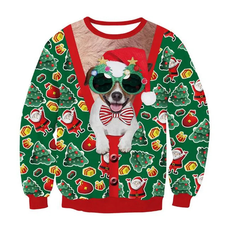 3D Funny Christmas Sweater