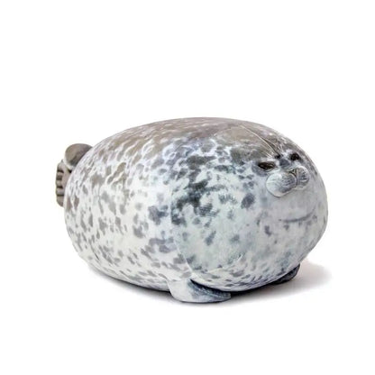 Angry Blob Seal Plush Pillow