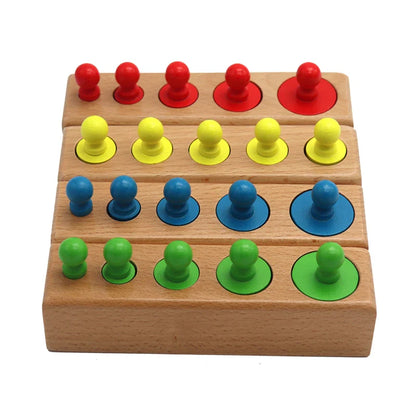 Montessori Cylinder Socket Puzzles