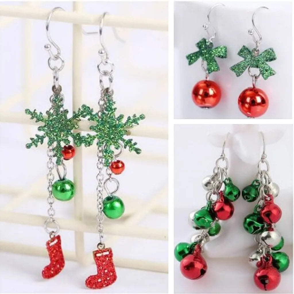 Christmas Earrings Set - Unique Festive Jewelry Gift