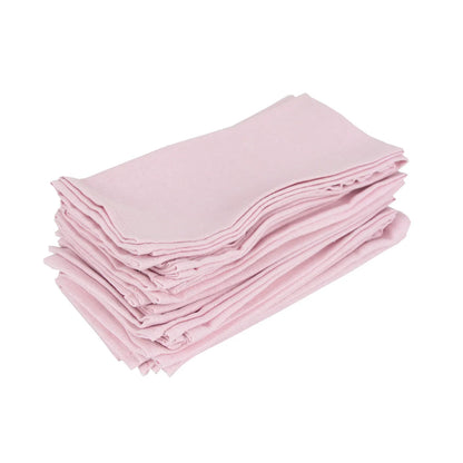 12-Piece Cotton Linen Napkins Set