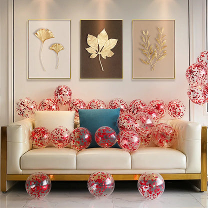 Confetti Wedding Party Balloons