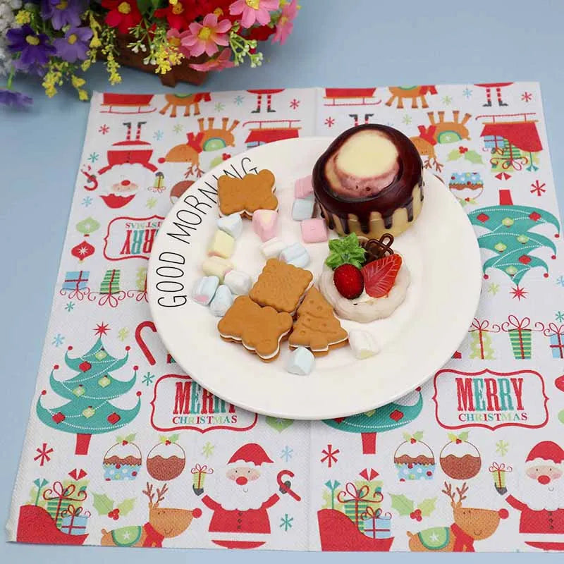 Merry Christmas Napkin Set