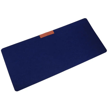 Large Office Desk Mat - Modern Wool Felt Mouse Pad