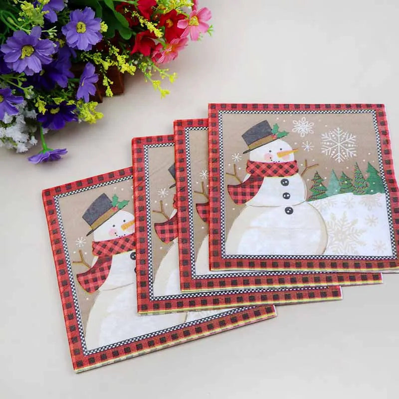 Merry Christmas Napkin Set