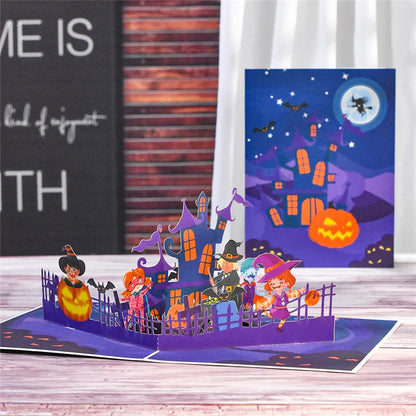 Funny Pumpkin Pop-Up Cards