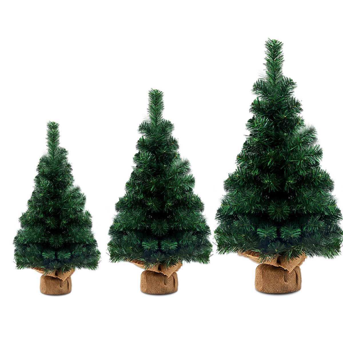 Mini Christmas Tree Ornaments Set