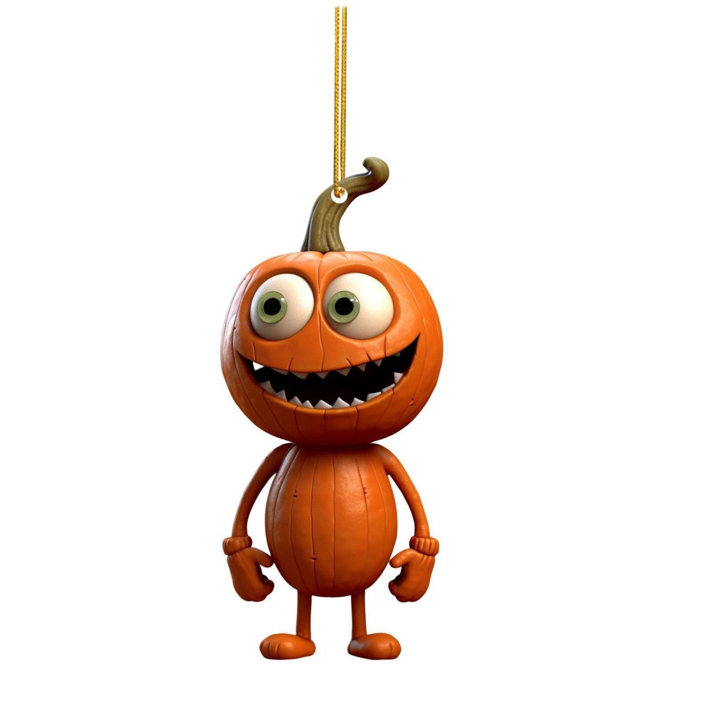 Halloween Pumpkin Car Hanging Ornament