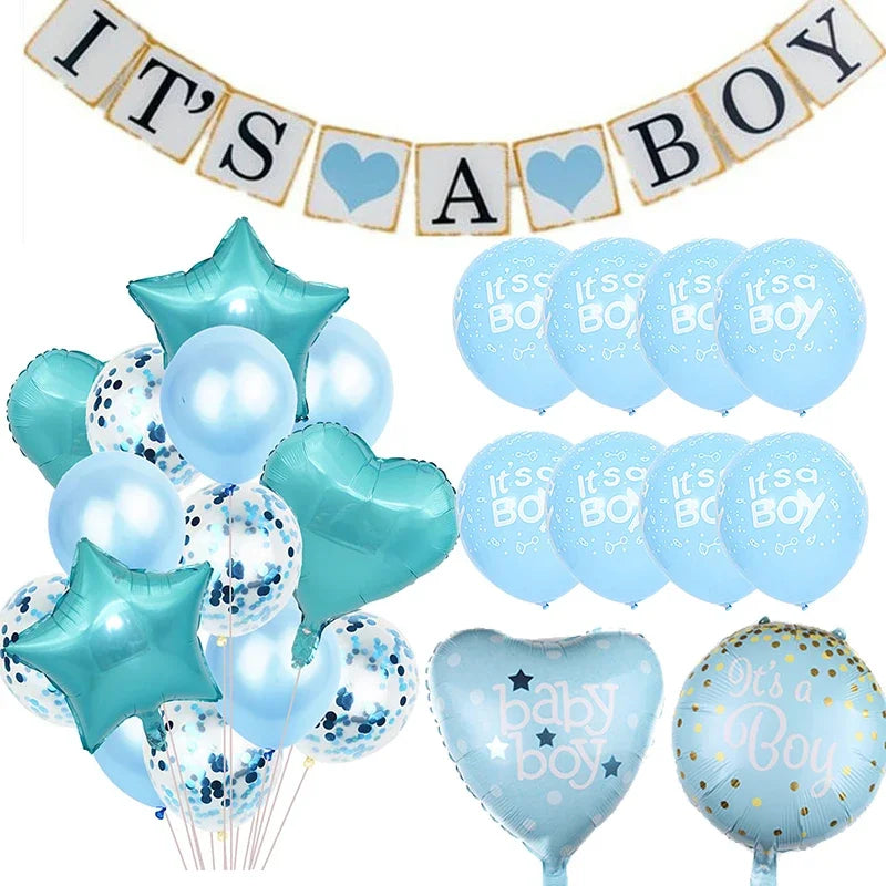 Baby Gender Reveal Party Set