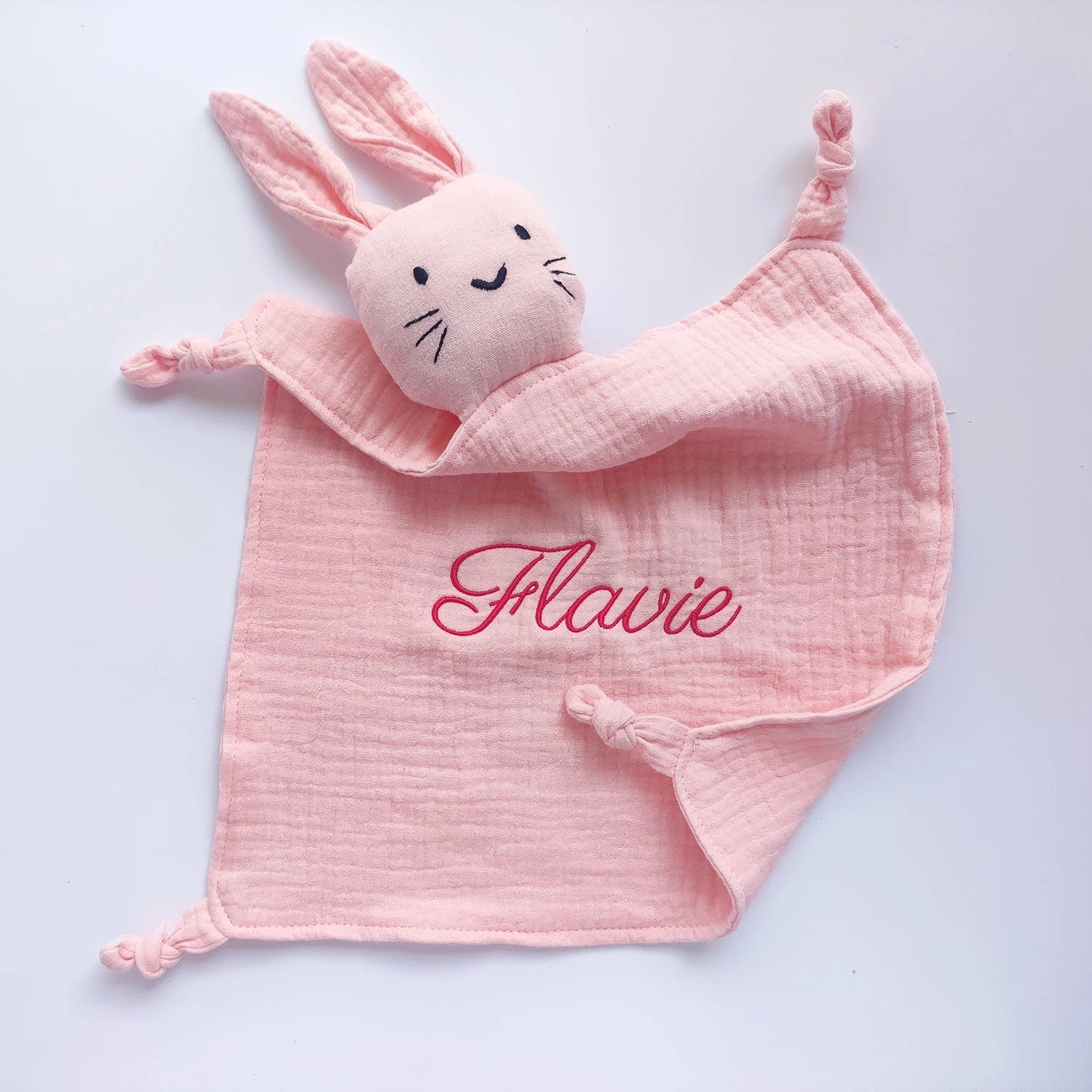 Personalized Embroidered Baby Soother Blanket