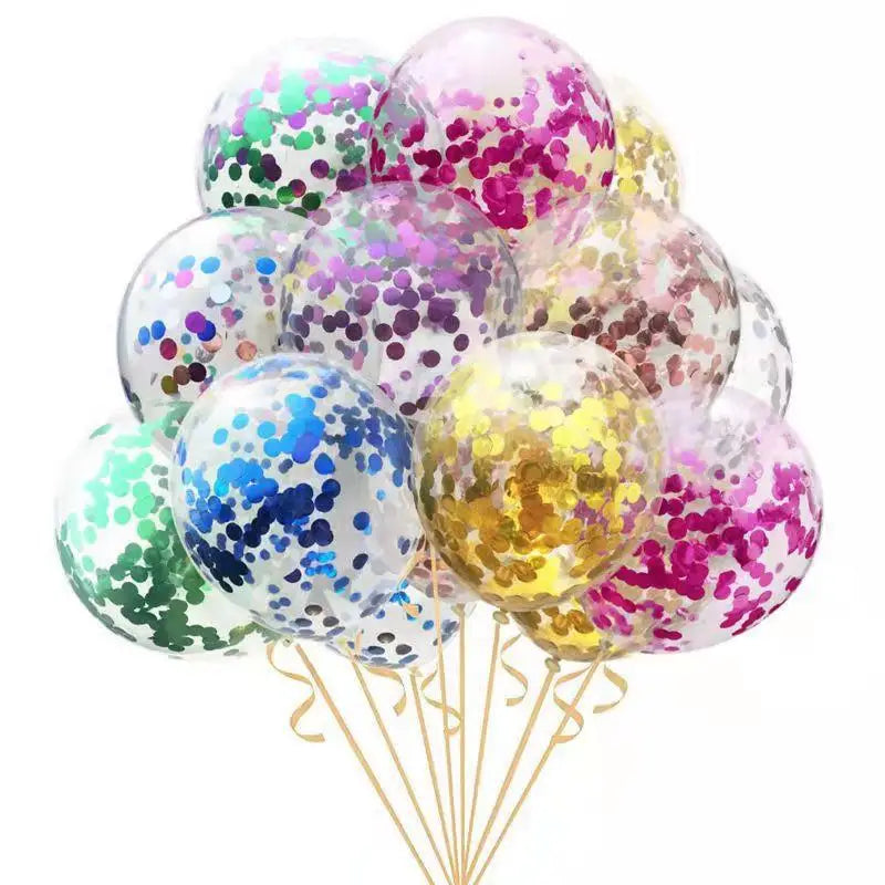 Confetti Latex Balloons Set