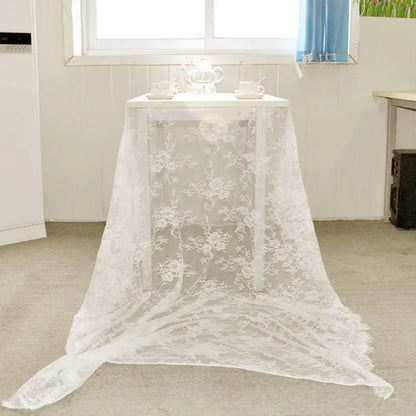 Rustic Wedding Lace Tablecloth