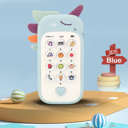 Baby Music Phone Toy with Teether