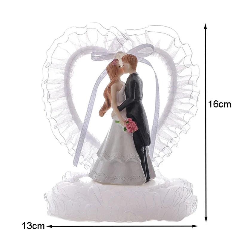 Bride & Groom Wedding Cake Topper