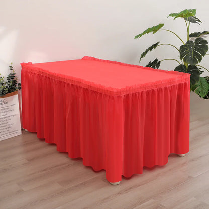 Disposable Tablecloth Table Skirt Set