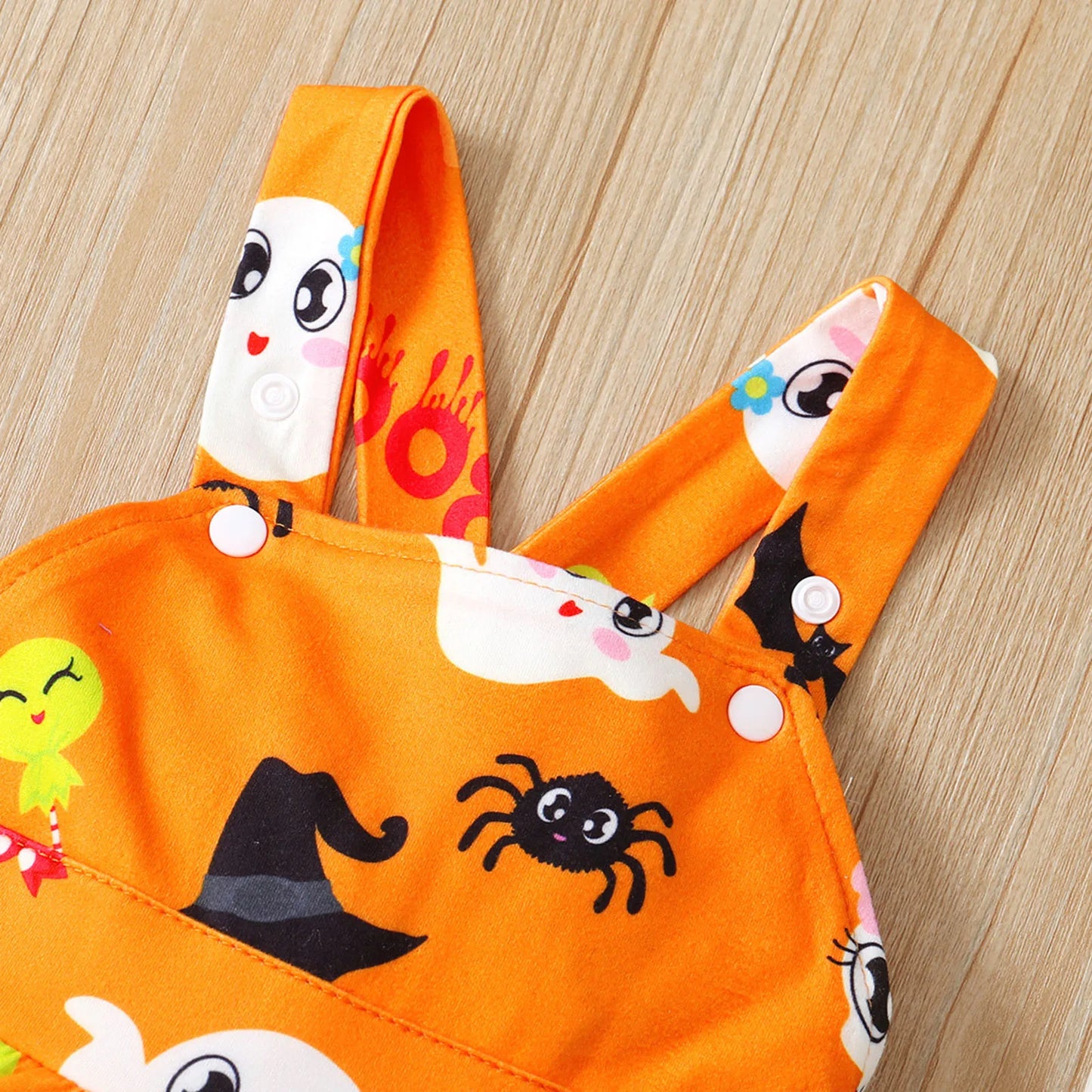 Halloween Cartoon Romper Jumpsuit