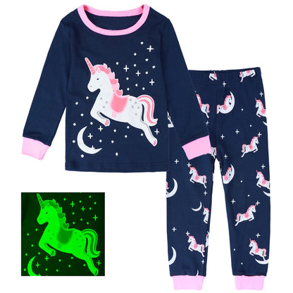 Girls Unicorn Costume - Glow in the Dark!