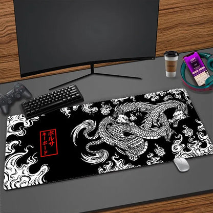 Japanese Dragon Anime Gaming Mousepad XXL