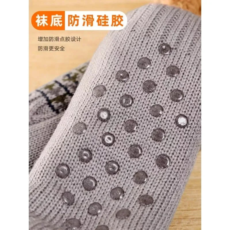 Winter Warm Non-slip Woolen Socks