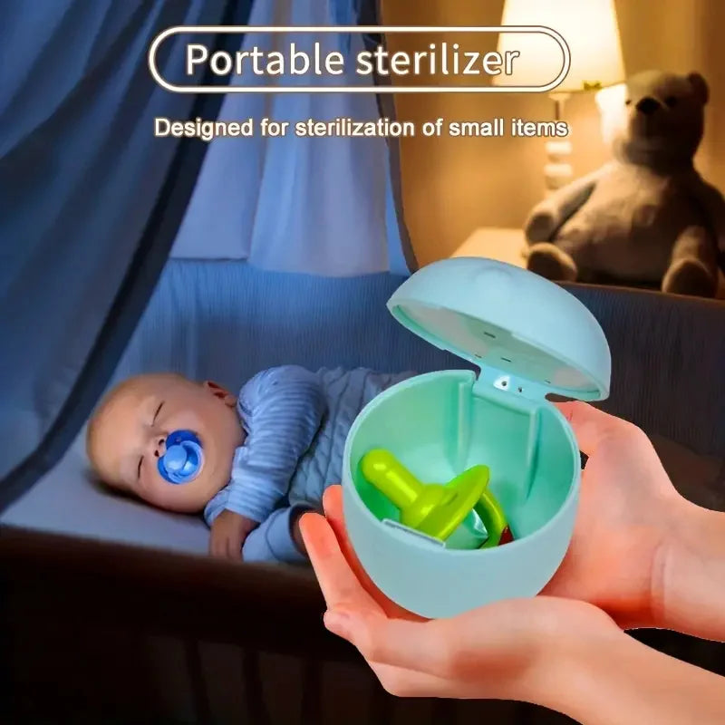 Mini UV Baby Pacifier Sterilizer Box