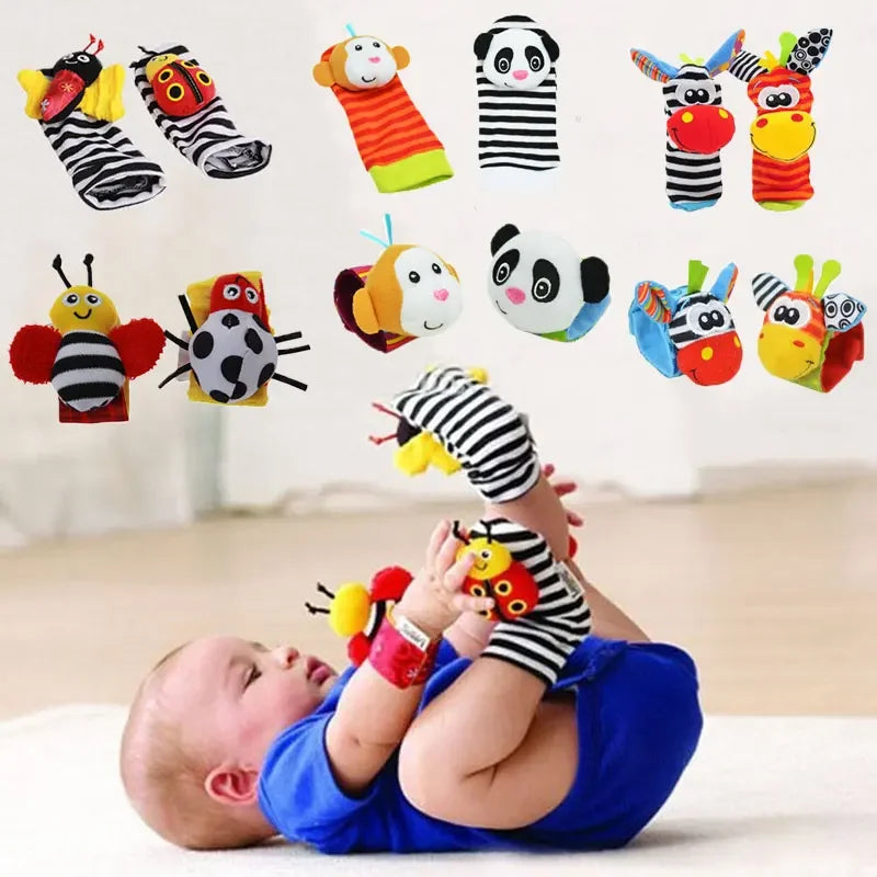 Baby Rattle Wrist Toys 0-12 Months