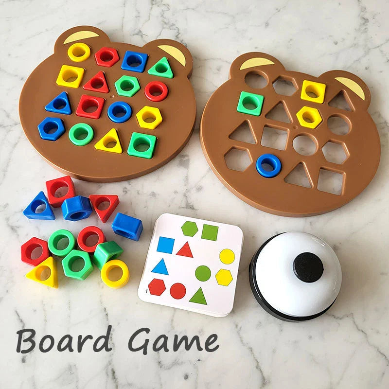 Educational Color & Shape Matching Puzzle Toys