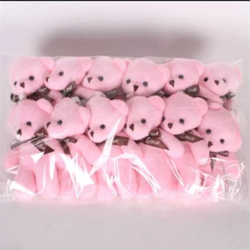 12Pcs Mini Teddy Bear Plush Toys