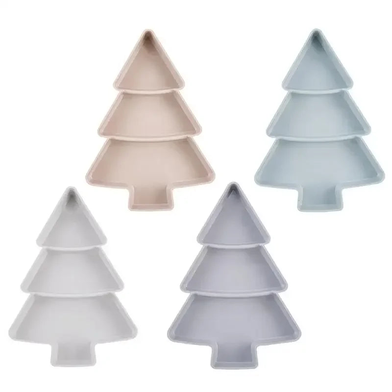 Christmas Tree Shape Candy Snacks Bowl