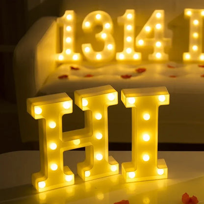 LED Alphabet Letter Lights