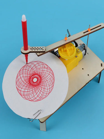 DIY Wooden Electric Plotter Robot Kit