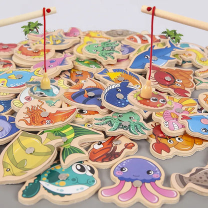 Montessori Magnetic Fishing Toys