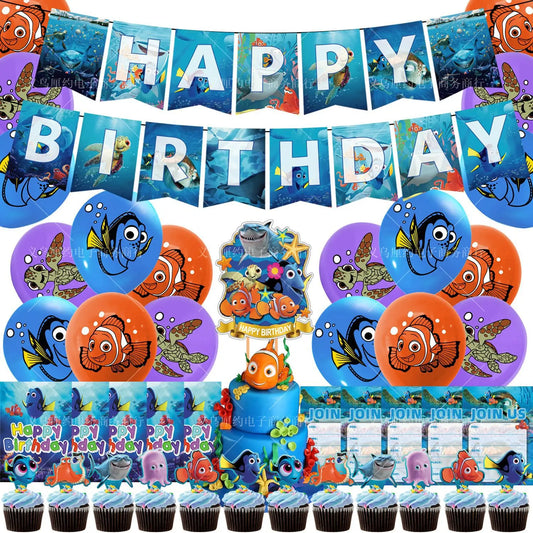 Finding Nemo Birthday Party Kit