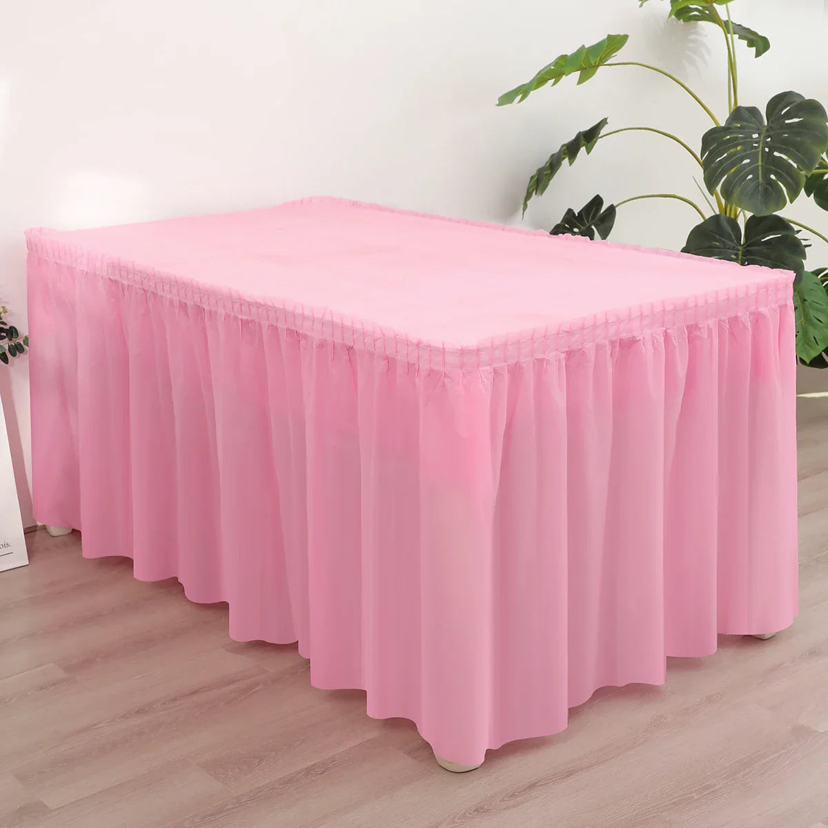 Disposable Tablecloth Table Skirt Set