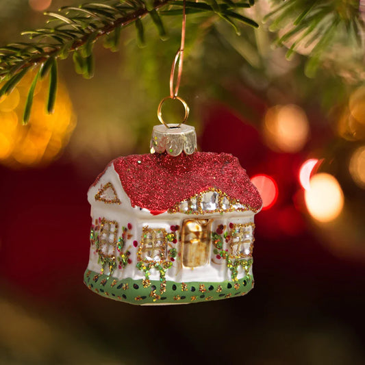 Décorations de Noël en verre