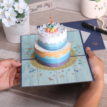 3D Pop Up Birthday Gift Card