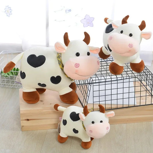 Jouet en peluche mignon en forme de vache rongeur