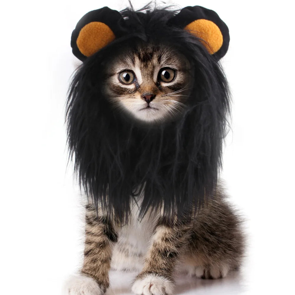 Lion Headgear Pet Halloween Costume