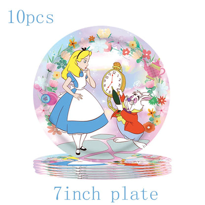 Alice in Wonderland Birthday Party Supplies