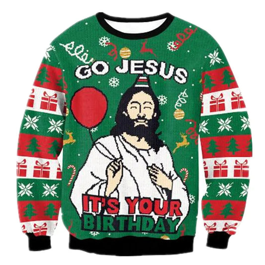 3D Funny Christmas Sweater