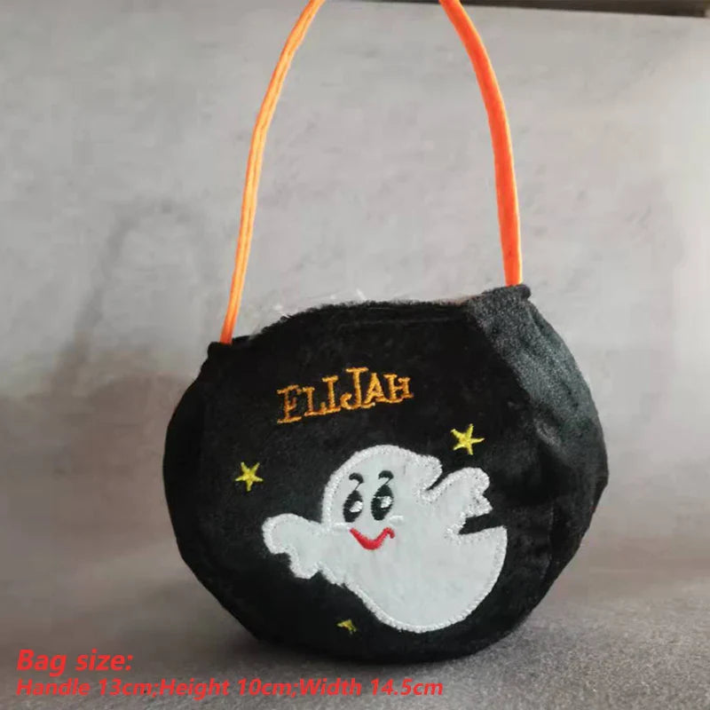 Happy Halloween Pumpkin Candy Bag