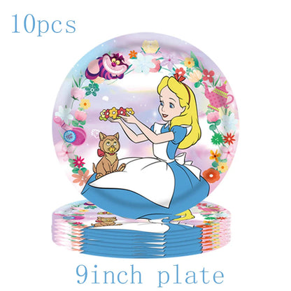 Alice in Wonderland Birthday Party Supplies